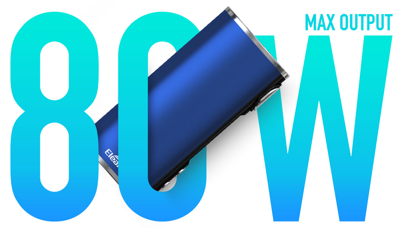 Kit iStick T80 3000mah avec clearo Melo 4 D25 4.5ml - Eleaf - Puissance 80W