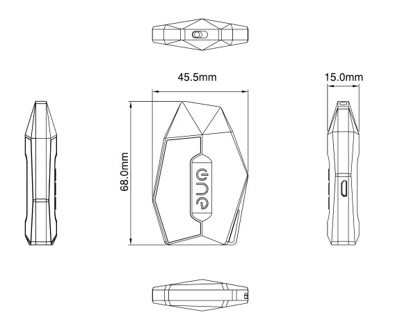 Kit Lambo Pod - 360 mAh - 2 ml - One Vape - Taille