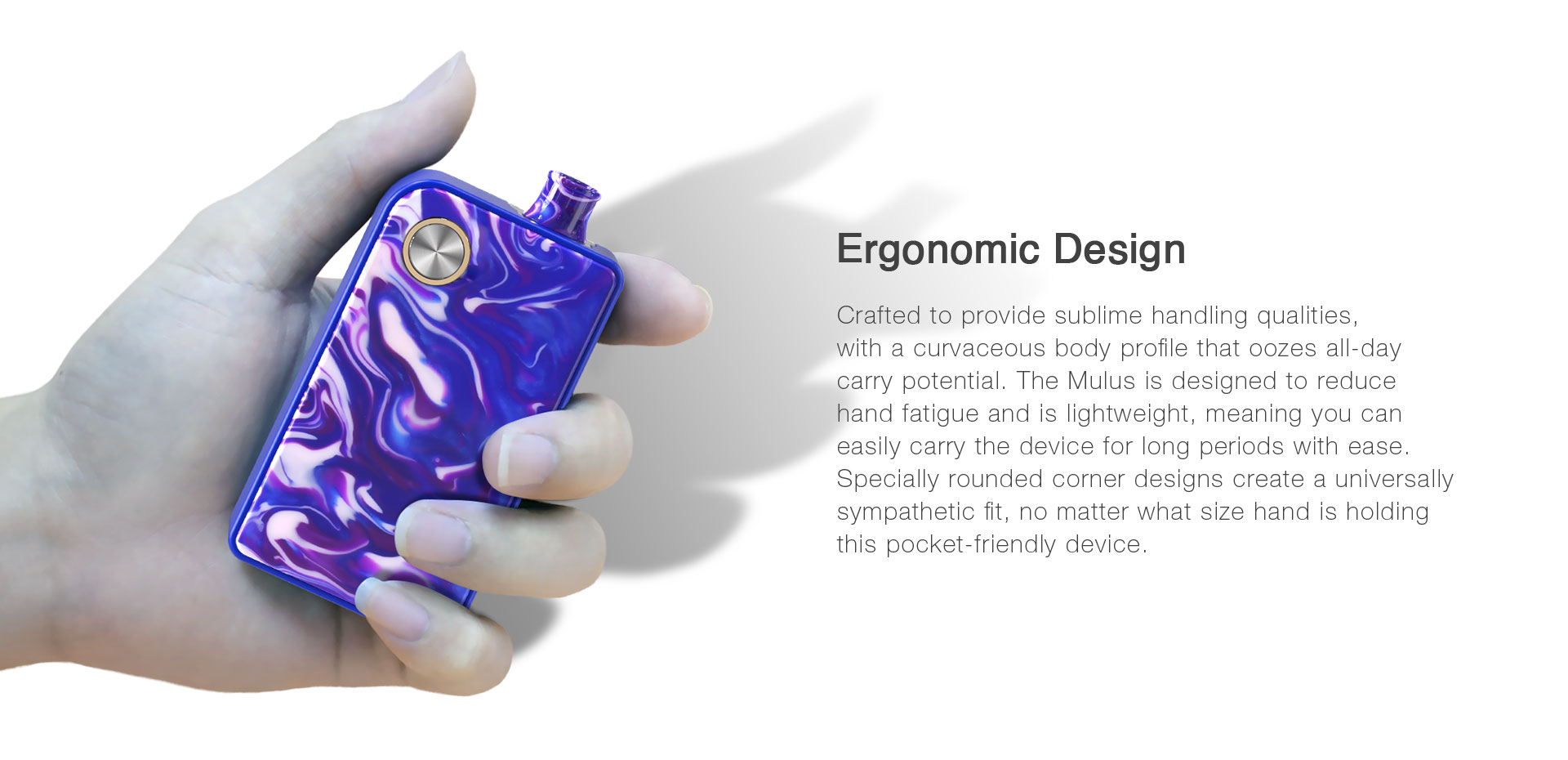 Pack Mulus - 80W - 4.2ml - Aspire - Design ergonomique