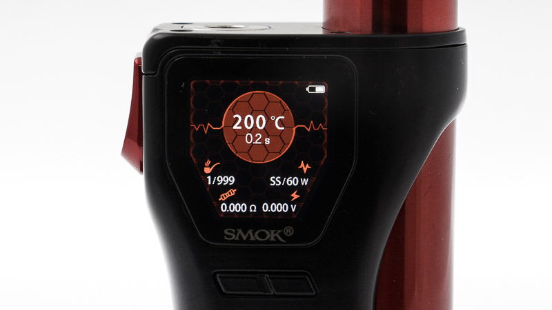 Kit S-Barrel 100w avec TFV8 Baby V2 - Smok - Ecran Oled Contrôle de temperature