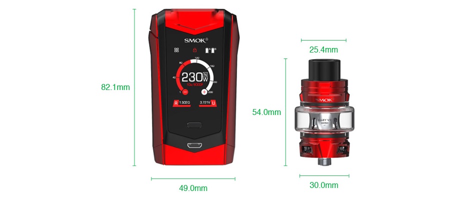 Kit Species 230W TouchScreen - Taille
