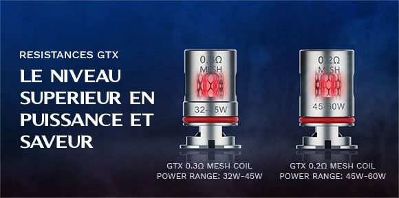 Kit Target PM80 2000mAh 4ml - Vaporesso - Résistances GX