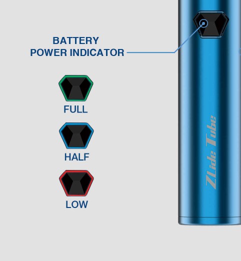 Kit Zlide Tube 3000mah avec clearomiseur Zlide 4ml - Innokin - Led autonomie