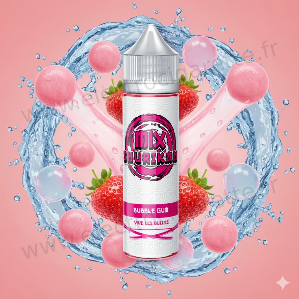 Bubble Gum - Mix Shuriken - KSL Vapor