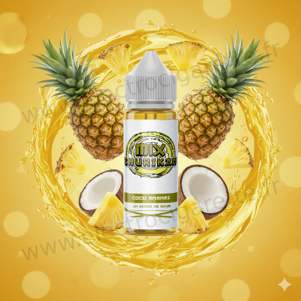 Coco Ananas - Mix Shuriken - KSL Vapor