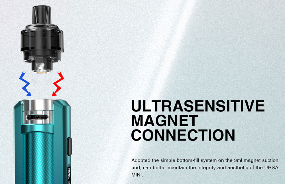 Connexion magnétique ultra-sensible
