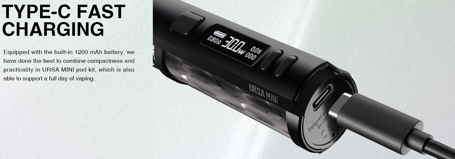 Charge rapide par connexion USB Type-C