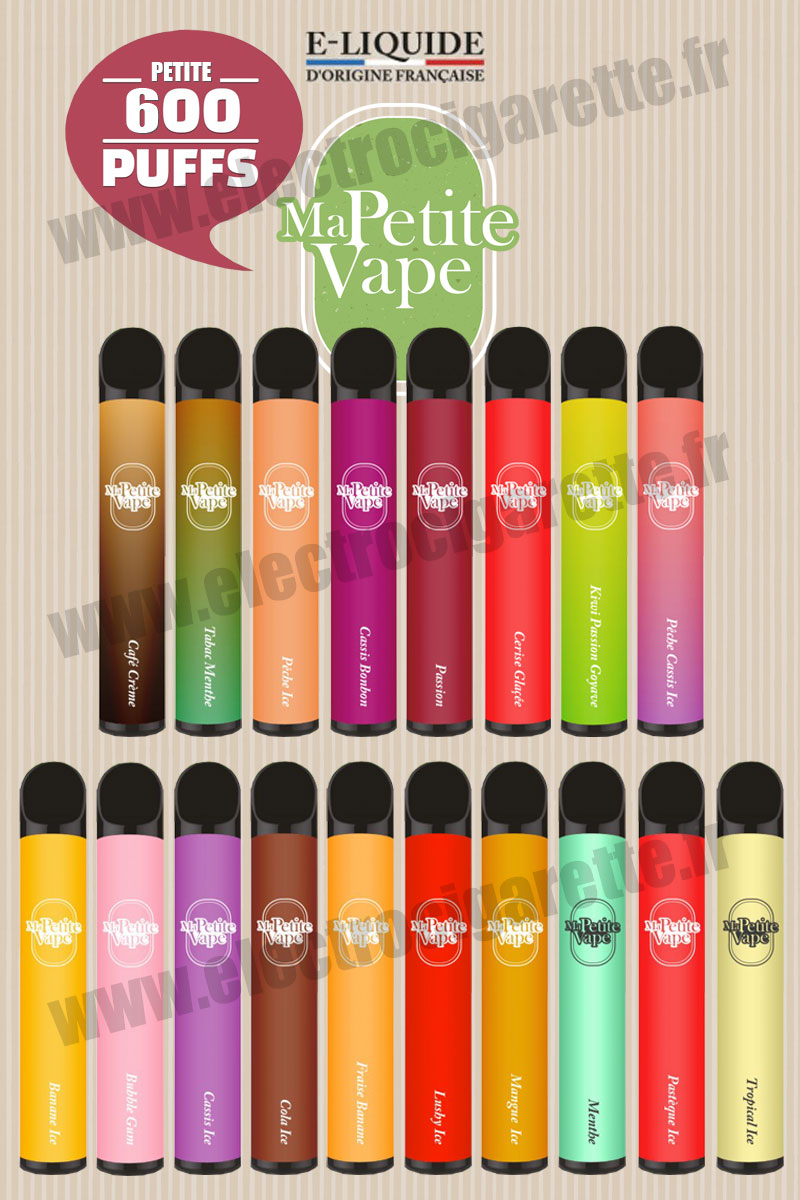 Ma Petite Vape Pack Découverte, découvrez toute les saveurs