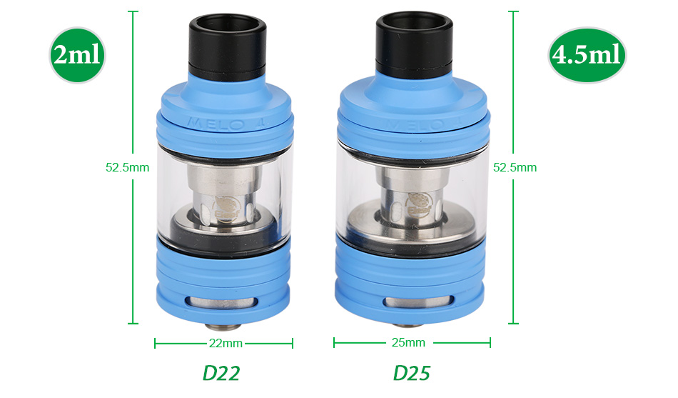 Melo 4 - Eleaf D22 / D25