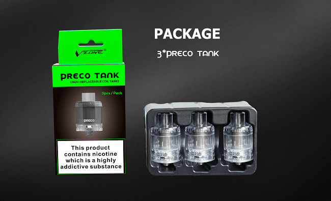 Preco Tank 3ml - Vendu en pack de 3