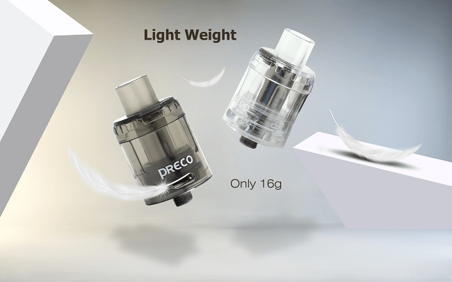 Preco Tank 3ml - Ultra léger, pas plus lourd qu'une plume