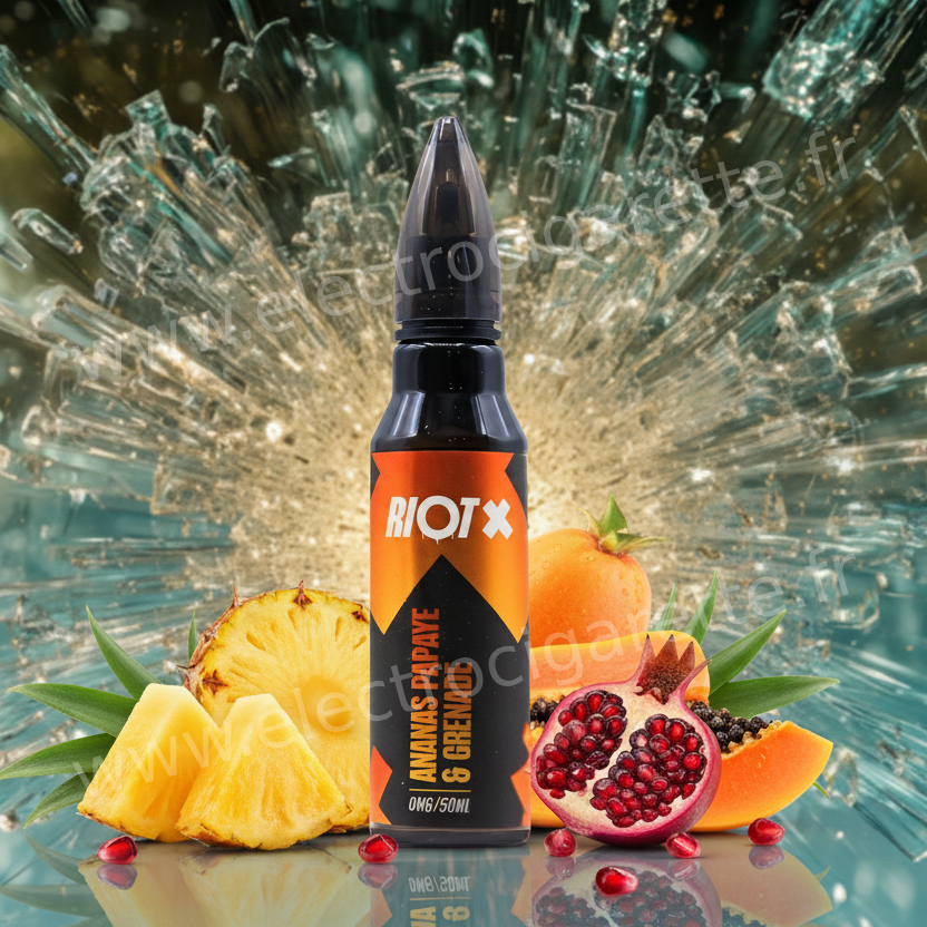 Ananas Papaye Grenade - Riot X 50ml