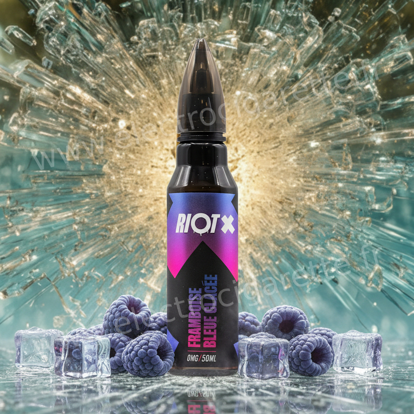 Framboise Bleue Glacée - Riot X 50ml