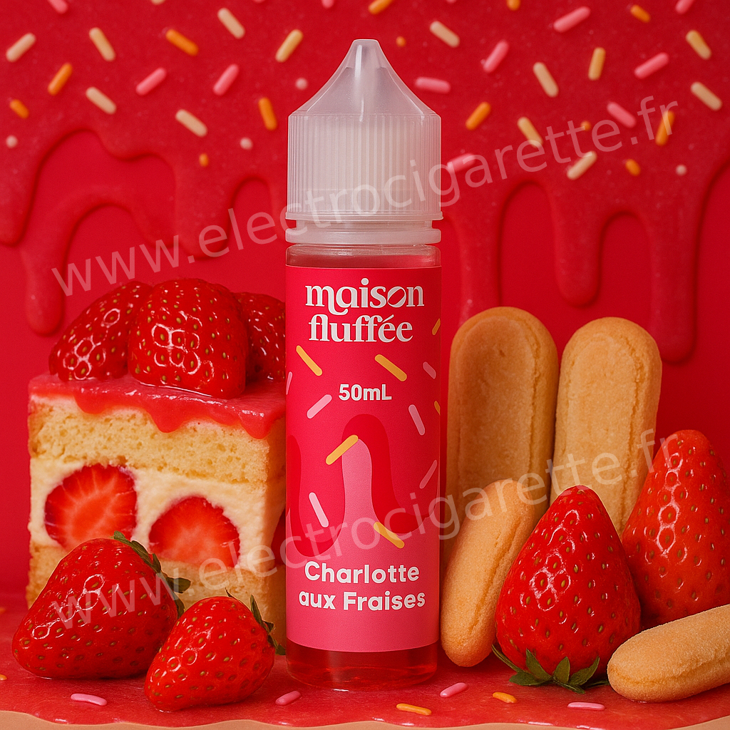Maison Fluffée - Charlotte aux Fraises - ZHC 50ml