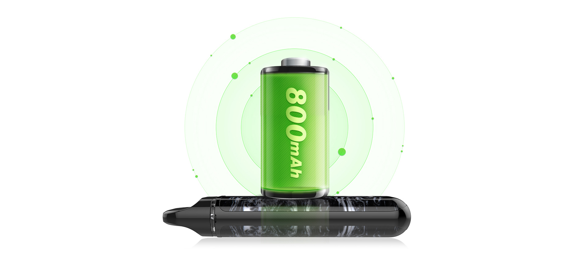 Kit Novo 2 Pod 800mah avec 2 pods 2ml Smok - Autonomie de 800 mAh