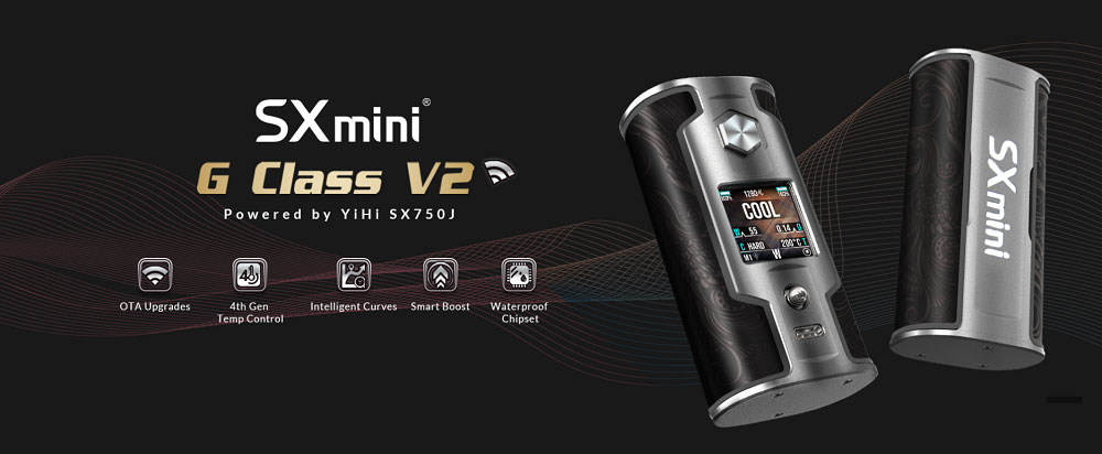 Box G Class v2 - 200W - Alu Zinc - Sx Mini - Une technologie de haut vol