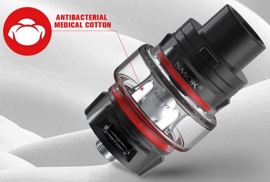 TFV-Mini V2 5ml Smok - Coton anti-bacterie
