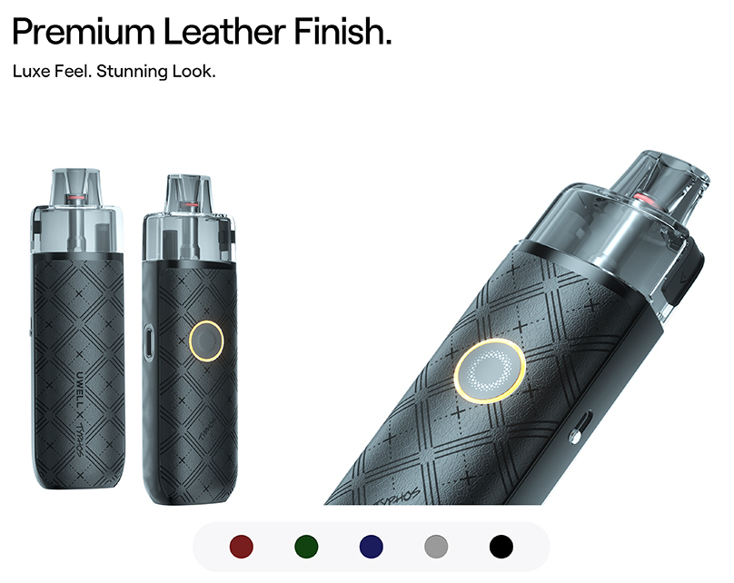 Kit Typhos SE - Uwell - Finition cuir premium