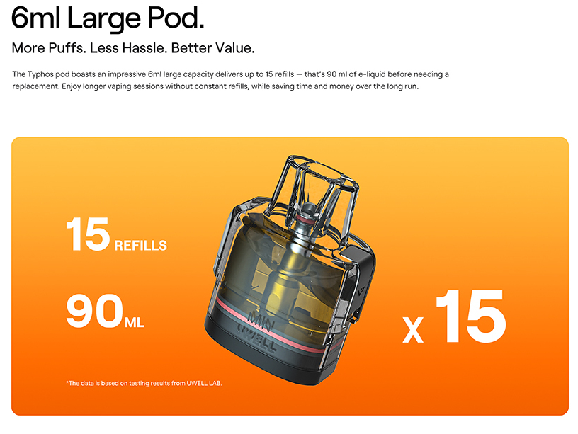 Kit Typhos SE - Grand réservoir 6 ml