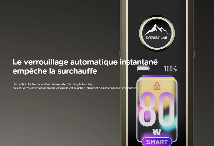 Kit Drag X3 - Voopoo - Puissance de 80W