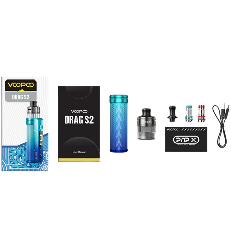 Kit Drag S2 Pod - Voopoo - Contenu