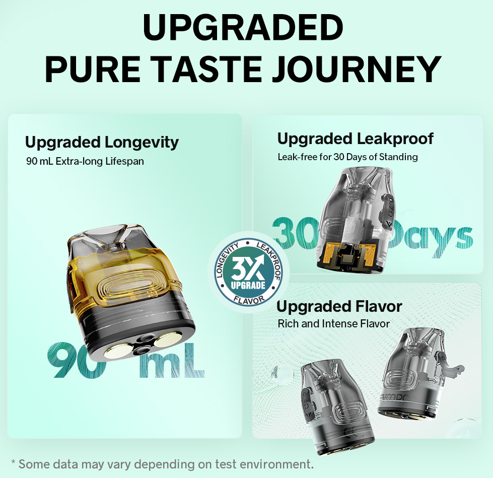 Kit Pod Vmate i3 - 3ml - 1500mAh - Voopoo - Pods Améliorés