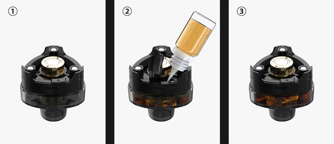 Kit R80 4ml - Wismec - Remplissage du Pod